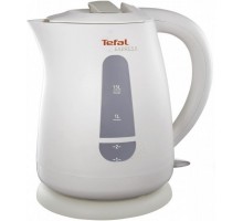 Електрочайник Tefal Express 1.5л, пластик, білий