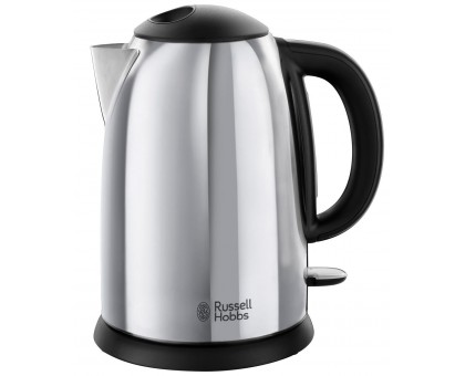 Електрочайник Russell Hobbs Victory, 1.7л, метал, сріблясто-чорний Електрочайник Russell Hobbs Victory, 1.7л, метал, сріблясто-чорний