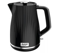 Электрочайник Tefal Loft 1.7л, Strix, пластик, черный