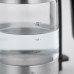 Электрочайник Russell Hobbs Compact Home 0.8л, стекло, подсветка, серебристо-черный