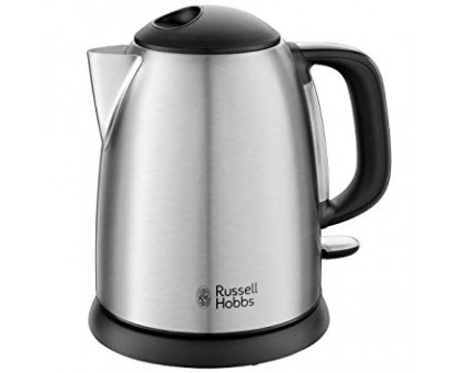Электрочайник Russell Hobbs Adventure, 1л, металл, серебристо-черный Электрочайник Russell Hobbs Adventure, 1л, металл, серебристо-черный