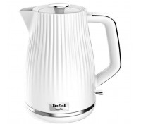 Електрочайник Tefal Loft 1.7л, Strix, пластик, білий