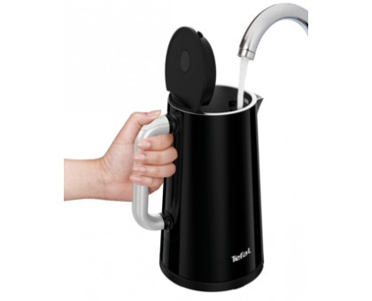 Электрочайник Tefal DIGITAL, 1.7л, LED дисплей, с двойными стенками, глянец, черный