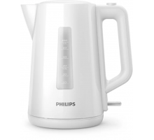 Електрочайник Philips Series 3000 1.7л, пластик, білий
