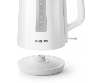Электрочайник Philips Series 3000 1.7л, пластик, белый