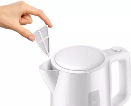 Электрочайник Philips Series 3000 1.7л, пластик, белый