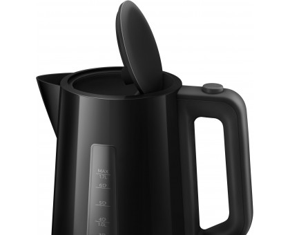 Електрочайник Philips Series 3000 1.7л, пластик, чорний