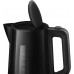 Електрочайник Philips Series 3000 1.7л, пластик, чорний