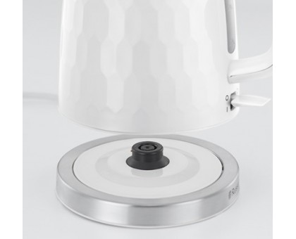 Електрочайник Russell Hobbs Honeycomb 1.7л, пластик, білий Електрочайник Russell Hobbs Honeycomb 1.7л, пластик, білий