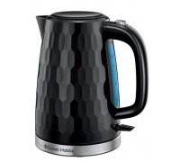 Электрочайник Russell Hobbs Honeycomb 1.7л, пластик, черный
