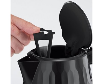Электрочайник Russell Hobbs Honeycomb 1.7л, пластик, черный