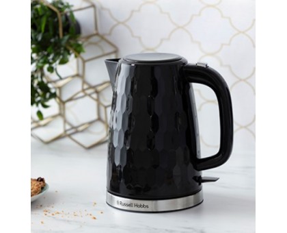 Электрочайник Russell Hobbs Honeycomb 1.7л, пластик, черный