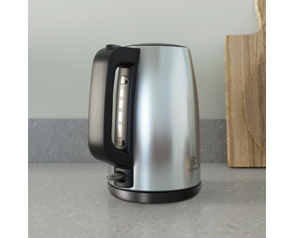 Електрочайник Electrolux 1.7л, Strix, метал, нерж. сталь