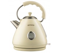 Електрочайник Gorenje 1.7л, пластик, бежевий