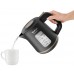 Електрочайник Tefal Includeo 1л, пластик, чорний