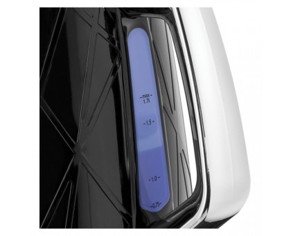 Електрочайник Russell Hobbs Structure 1.7л, пластик, чорно-сріблястий