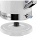 Електрочайник Russell Hobbs Structure, 1.7л, пластик, підсвічування, біло-сріблястий