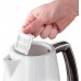 Електрочайник Russell Hobbs Structure, 1.7л, пластик, підсвічування, біло-сріблястий
