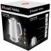 Електрочайник Russell Hobbs Structure, 1.7л, пластик, підсвічування, біло-сріблястий