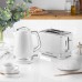 Електрочайник Russell Hobbs Structure, 1.7л, пластик, підсвічування, біло-сріблястий