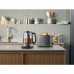 Електрочайник Electrolux 1.7л, Strix, скло, заварник, підтримка температури, чорний
