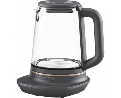 Електрочайник Electrolux 1.7л, Strix, скло, заварник, підтримка температури, чорний Електрочайник Electrolux 1.7л, Strix, скло, заварник, підтримка температури, чорний