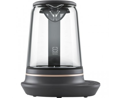 Електрочайник Electrolux 1.7л, Strix, скло, заварник, підтримка температури, чорний Електрочайник Electrolux 1.7л, Strix, скло, заварник, підтримка температури, чорний
