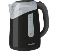 Електрочайник Sencor 1.7л, Strix, пластик, чорний