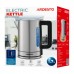 Электрочайник Ardesto Steel Collection 1.7л, Strix, металл, серебристый