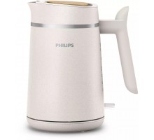 Електрочайник Philips Eco Conscious Edition, 1.7л, екопластик, LED підсвітка, звуковий сигнал, білий матовий