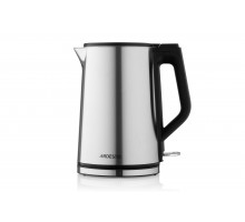 Електрочайник Ardesto Steel Collection 1.5л, подвійні стінки, сріблястий