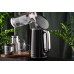 Електрочайник Ardesto Elegance, 1.7л, LED дисплей, подвійні стінки, Otter, чорний глянець