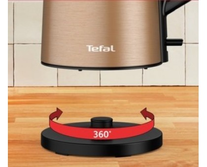 Електрочайник Tefal Double Layer SS 1.5л, з подвійними стінками, мідний
