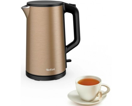 Електрочайник Tefal Double Layer SS 1.5л, з подвійними стінками, мідний