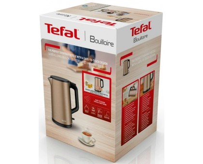 Електрочайник Tefal Double Layer SS 1.5л, з подвійними стінками, мідний