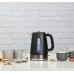 Электрочайник Russell Hobbs Matte Black 1.8л, Strix, металл, черный