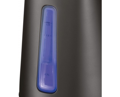 Электрочайник Russell Hobbs Matte Black 1.8л, Strix, металл, черный