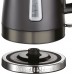 Электрочайник Russell Hobbs Matte Black 1.8л, Strix, металл, черный