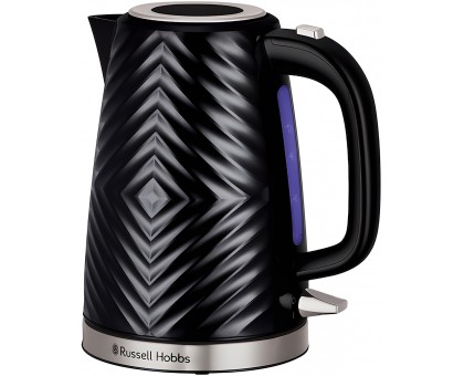 Электрочайник Russell Hobbs Groove Black, 1.7л, Strix, пластик, черный
