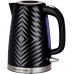 Электрочайник Russell Hobbs Groove Black, 1.7л, Strix, пластик, черный