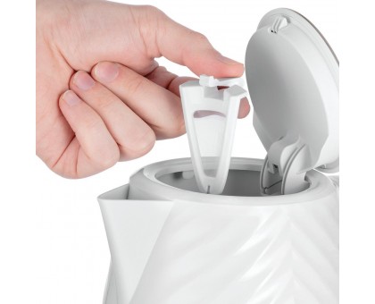 Электрочайник Russell Hobbs Groove White 1.7л, Strix, пластик, белый