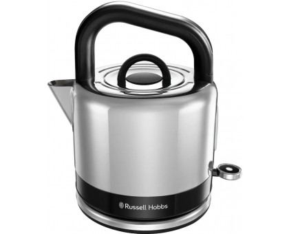 Электрочайник Russell Hobbs Distinctions Ocean 1.5л, Strix, металл, серебристо-черный