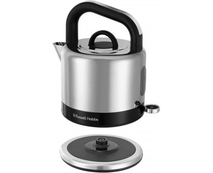 Электрочайник Russell Hobbs Distinctions Ocean 1.5л, Strix, металл, серебристо-черный