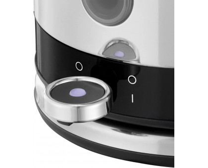 Электрочайник Russell Hobbs Distinctions Ocean 1.5л, Strix, металл, серебристо-черный