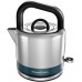 Электрочайник Russell Hobbs Distinctions Black 1.5л, Strix, металл, серебристо-синий