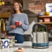 Электрочайник Russell Hobbs Distinctions Black 1.5л, Strix, металл, серебристо-синий