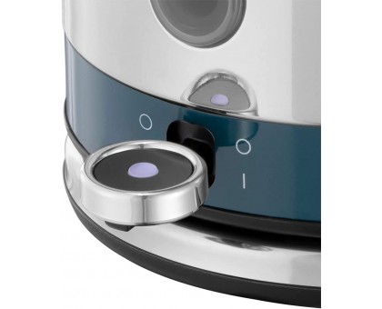 Электрочайник Russell Hobbs Distinctions Black 1.5л, Strix, металл, серебристо-синий Электрочайник Russell Hobbs Distinctions Black 1.5л, Strix, металл, серебристо-синий