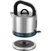 Электрочайник Russell Hobbs Distinctions Black 1.5л, Strix, металл, серебристо-синий