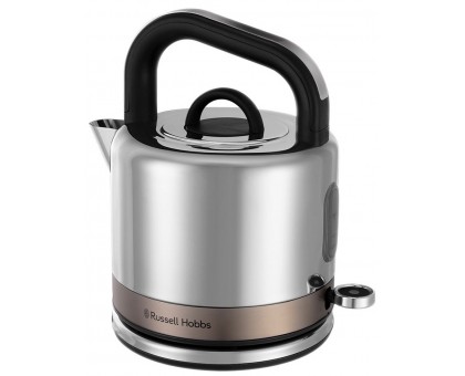Електрочайник Russell Hobbs Distinctions Titanium, 1.5л, Strix, метал, сріблясто-мідний Електрочайник Russell Hobbs Distinctions Titanium, 1.5л, Strix, метал, сріблясто-мідний