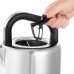 Електрочайник Russell Hobbs Distinctions Titanium, 1.5л, Strix, метал, сріблясто-мідний